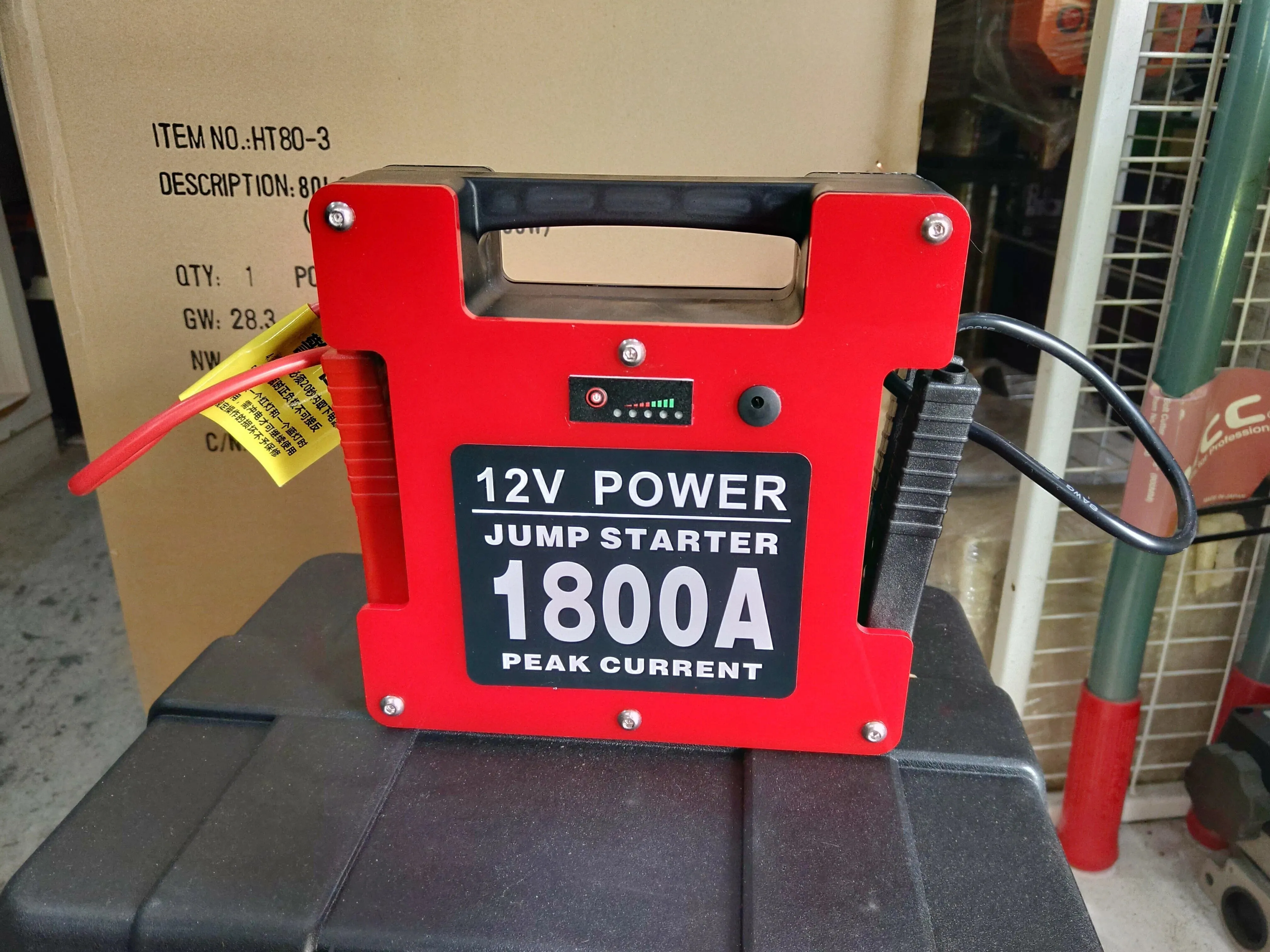 12V 1800A Jump Starter For Car | Model: JUMP-12V-1800A