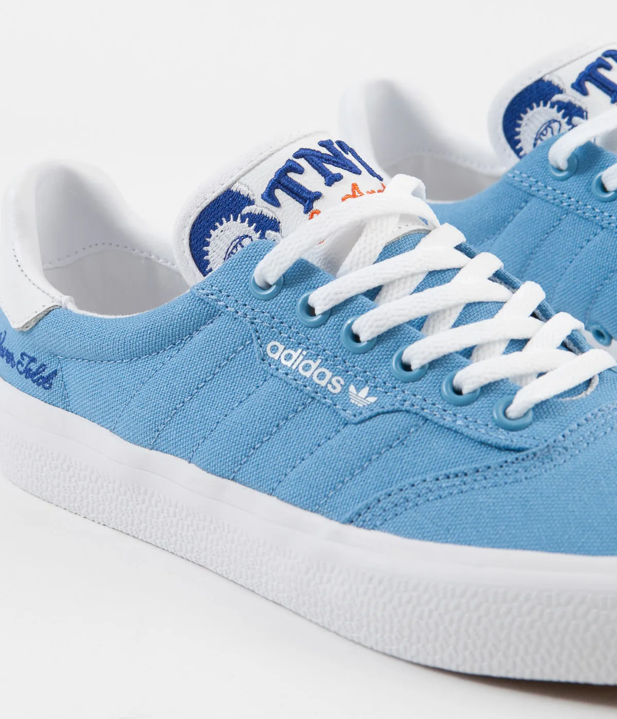 Adidas 3MC x Truth Never Told Shoes - Light Blue / White / Royal