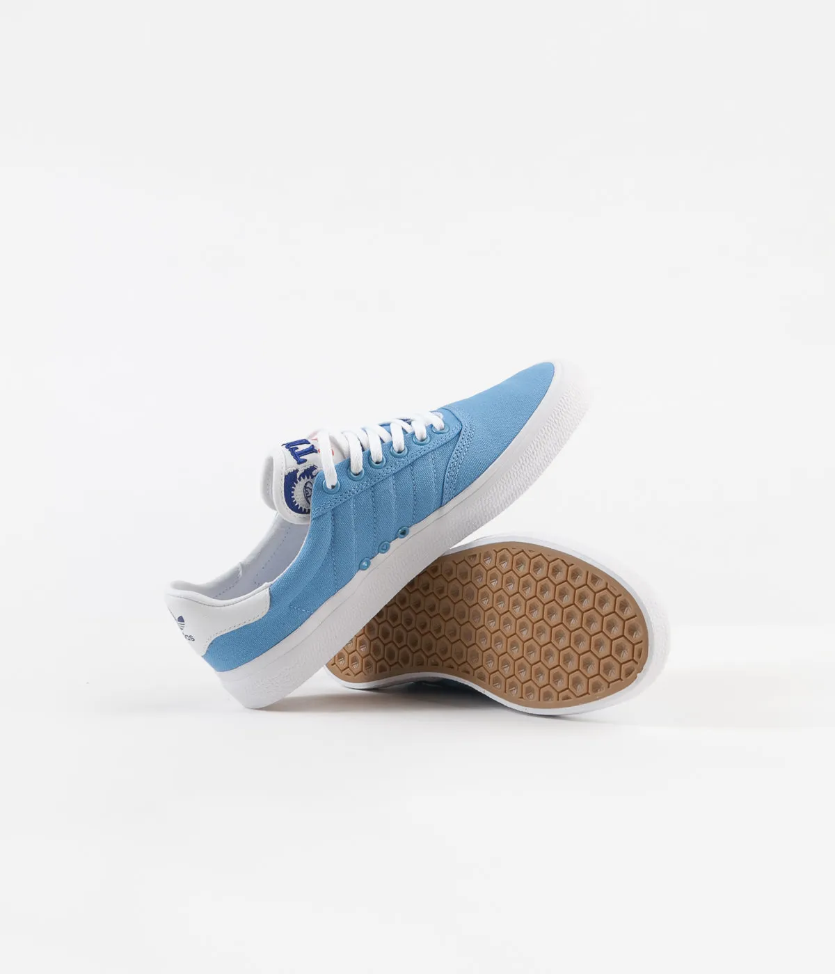 Adidas 3MC x Truth Never Told Shoes - Light Blue / White / Royal