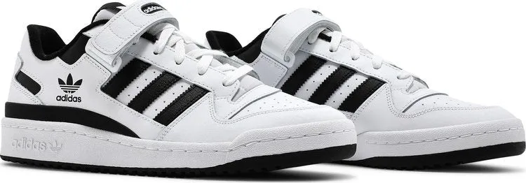 ADIDAS FORUM LOW WHITE BLACK