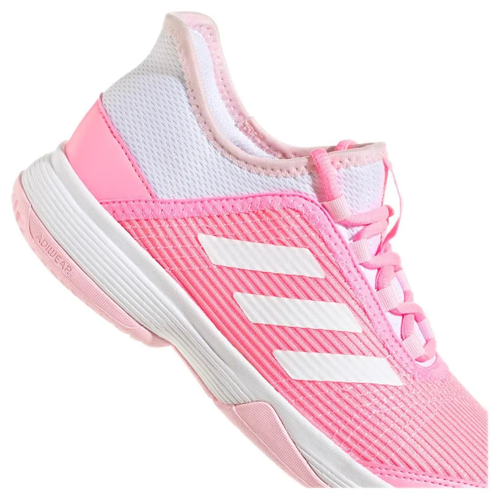 adidas Junior Adizero Club K - Beam Pink/Cloud White