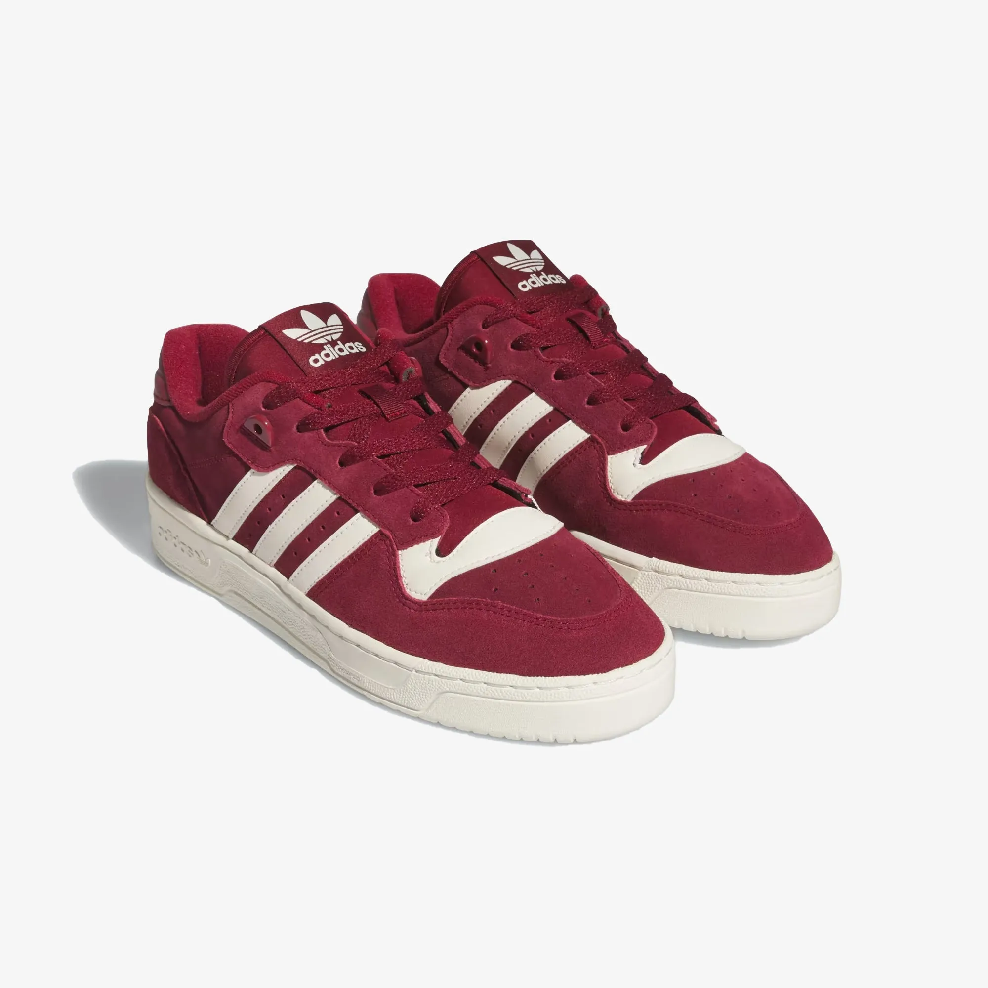 Adidas Originals | RIVALRY LOW  { BURGUNDY/WHITE/COLLEGIATE