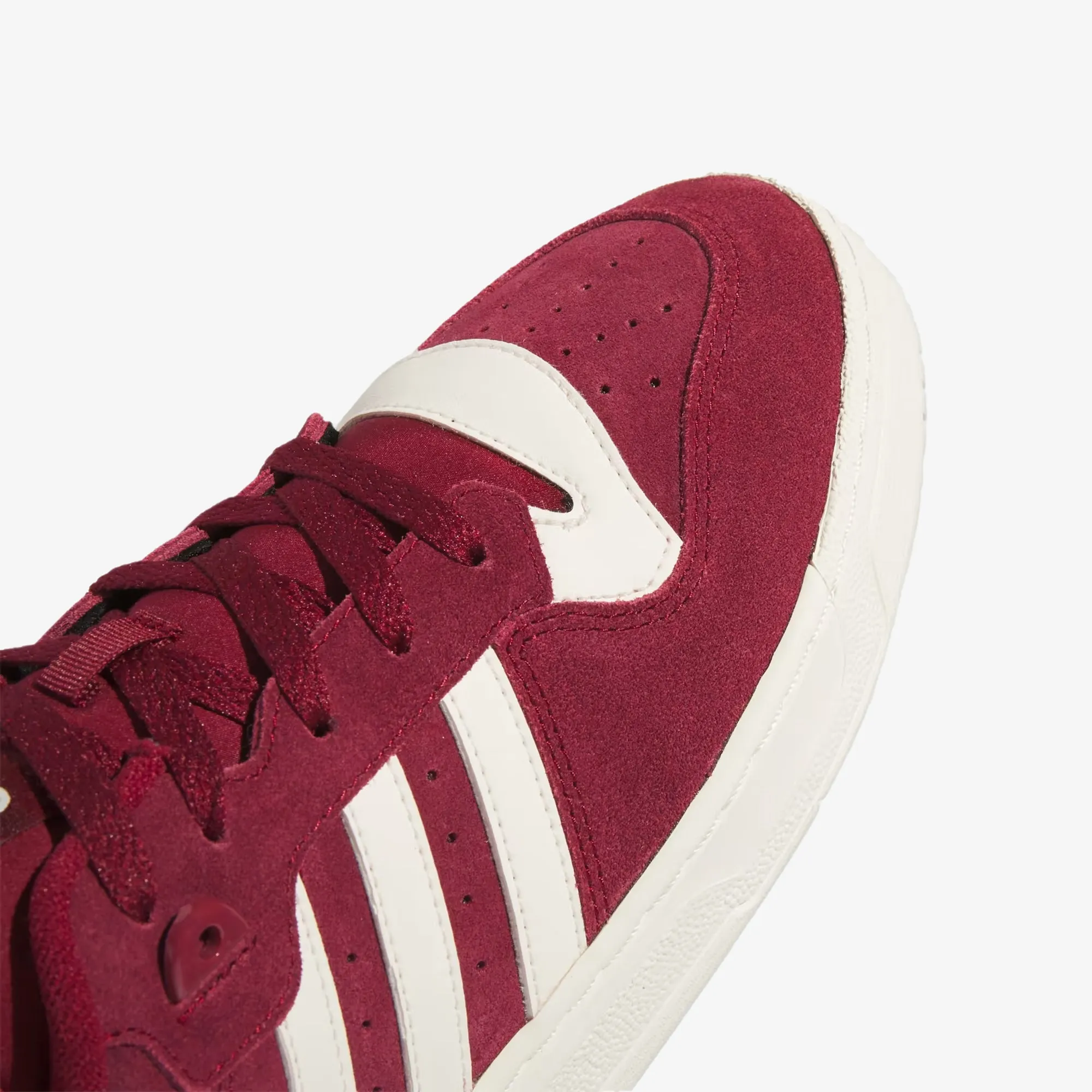 Adidas Originals | RIVALRY LOW  { BURGUNDY/WHITE/COLLEGIATE