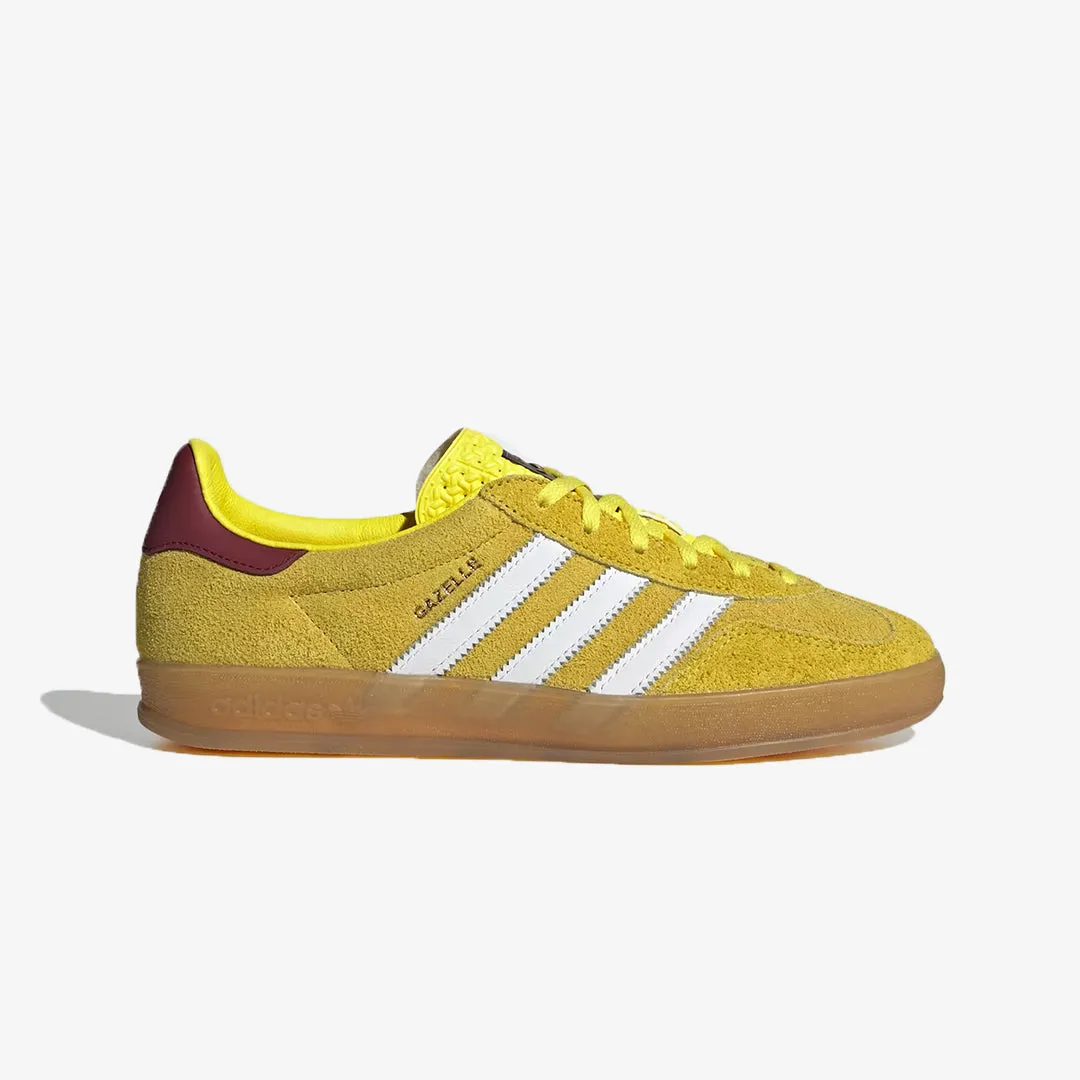 Adidas Originals | WMN'S GAZELLE INDOOR  { YELLOW/WHITE