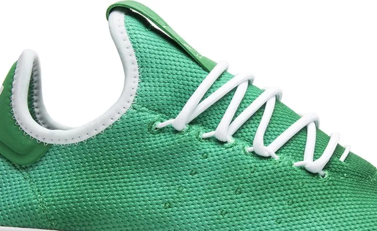 Adidas Pharrell x Tennis Hu Holi 'Bright Green' Sneakers, Green