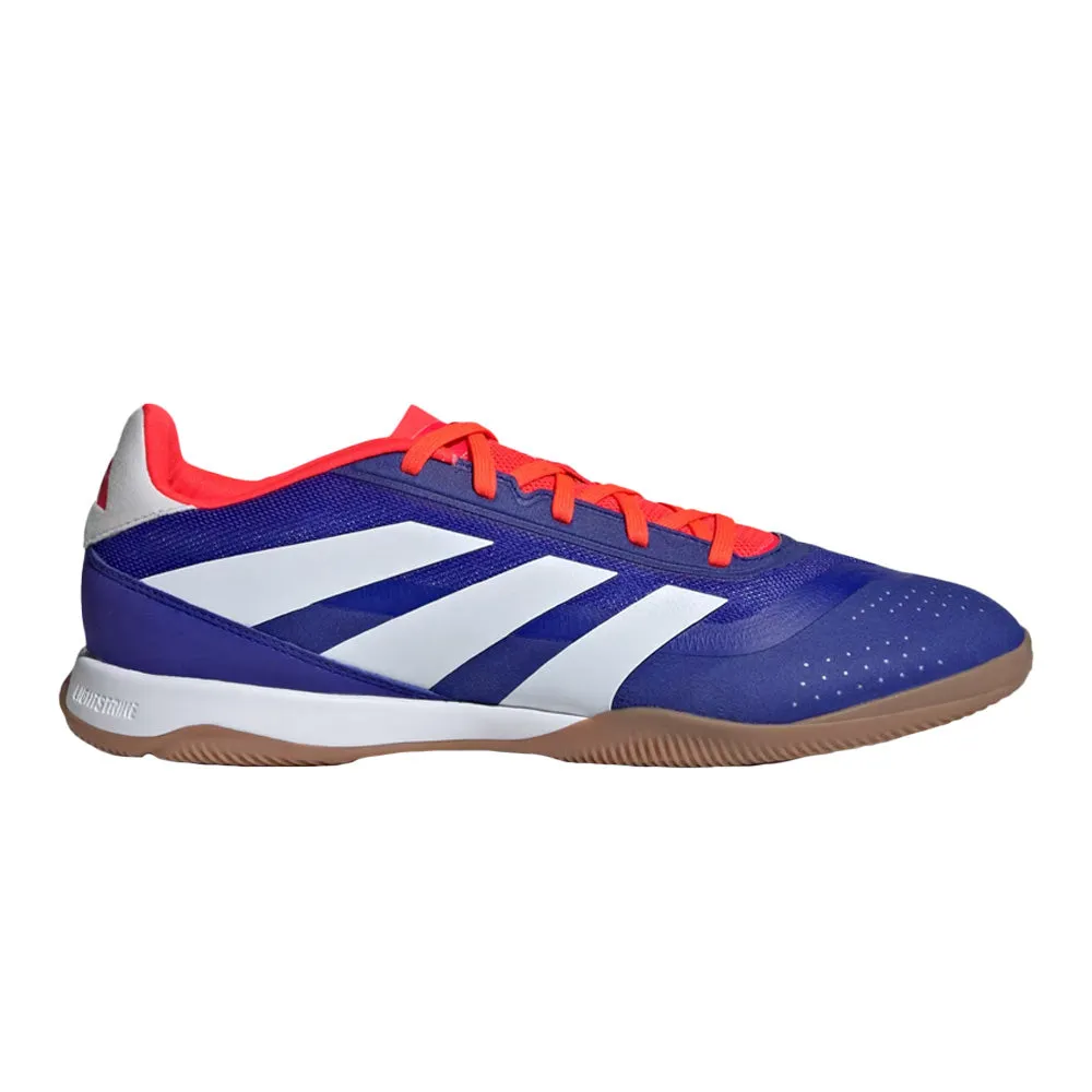 Adidas Predator League Indoor Football Shoes (Lucid Blue/White/Solar Red)