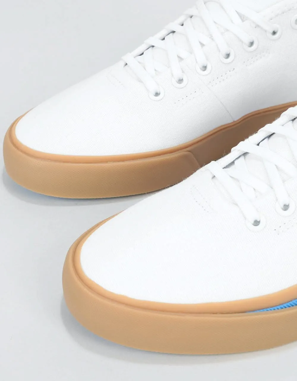 adidas Sabalo Skate Shoes - White/Real Blue/Gum