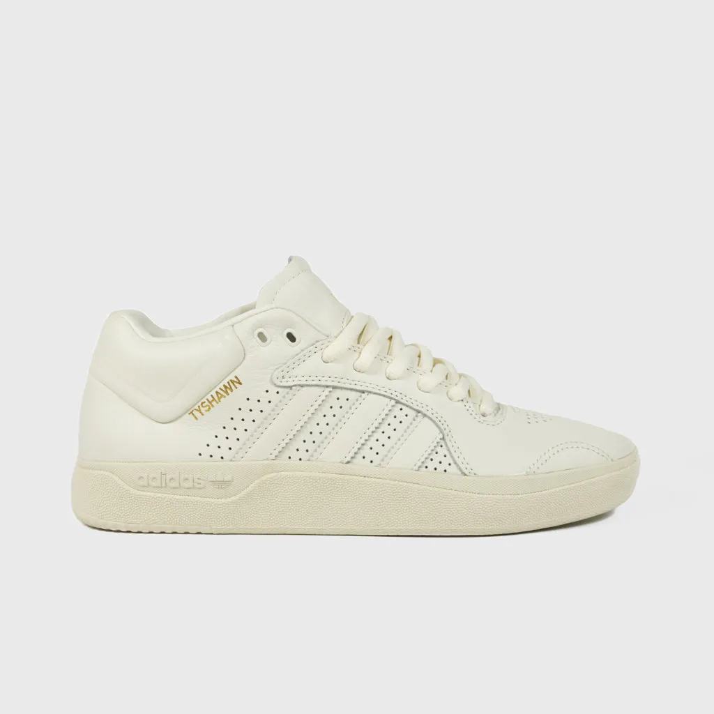 Adidas Skateboarding - Tyshawn Pro Shoes - Ivory / Ivory / Bluebird