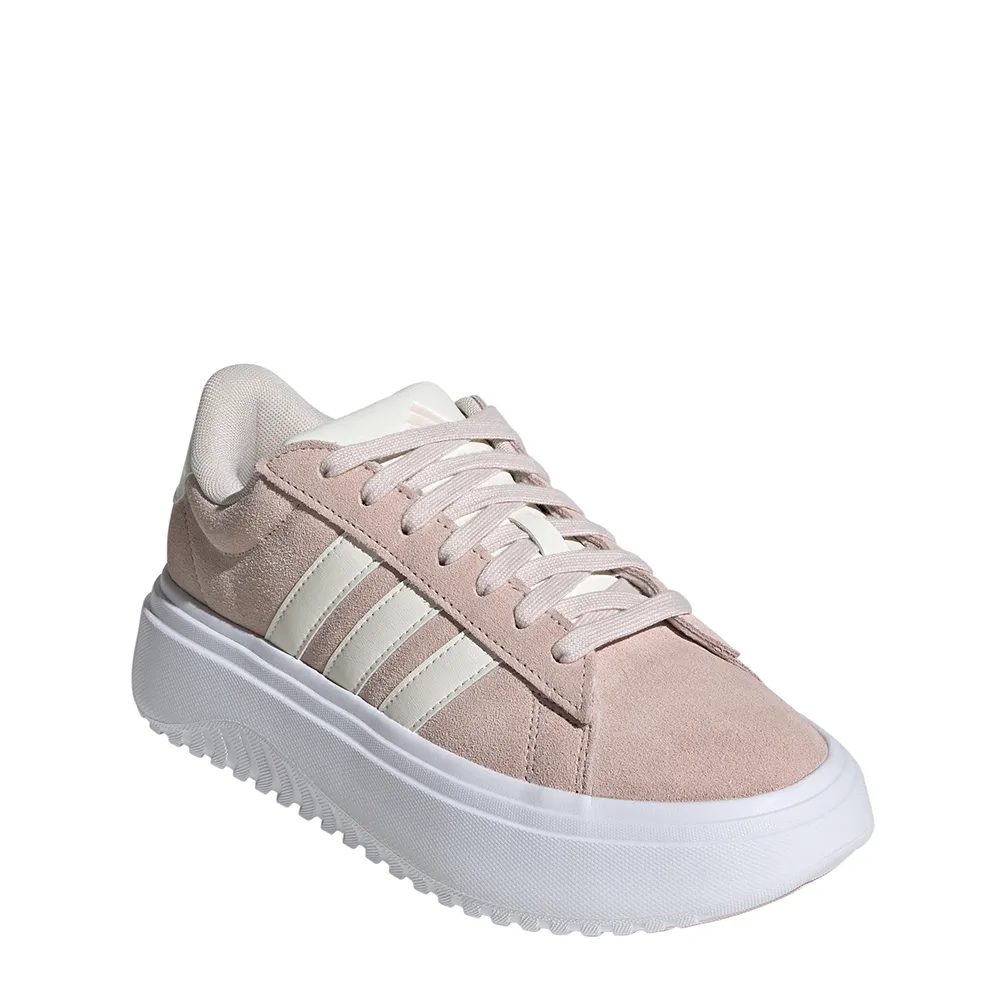 adidas Women's Grand Court Platform Tennis Shoes