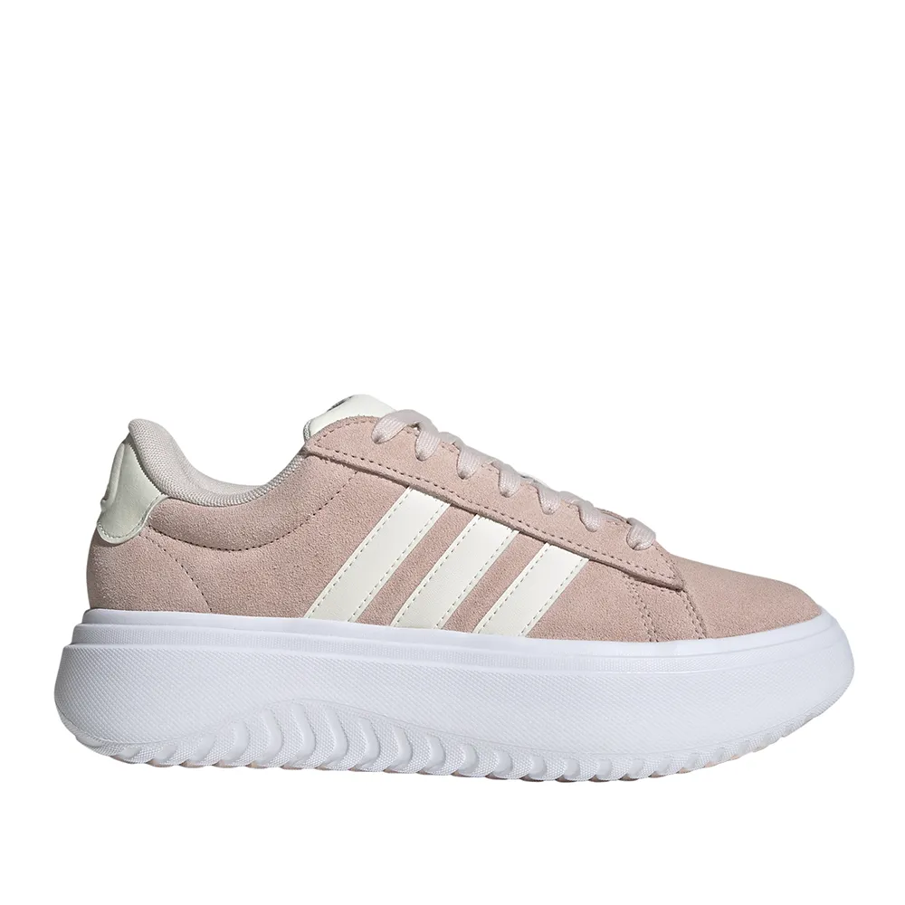 adidas Women's Grand Court Platform Tennis Shoes