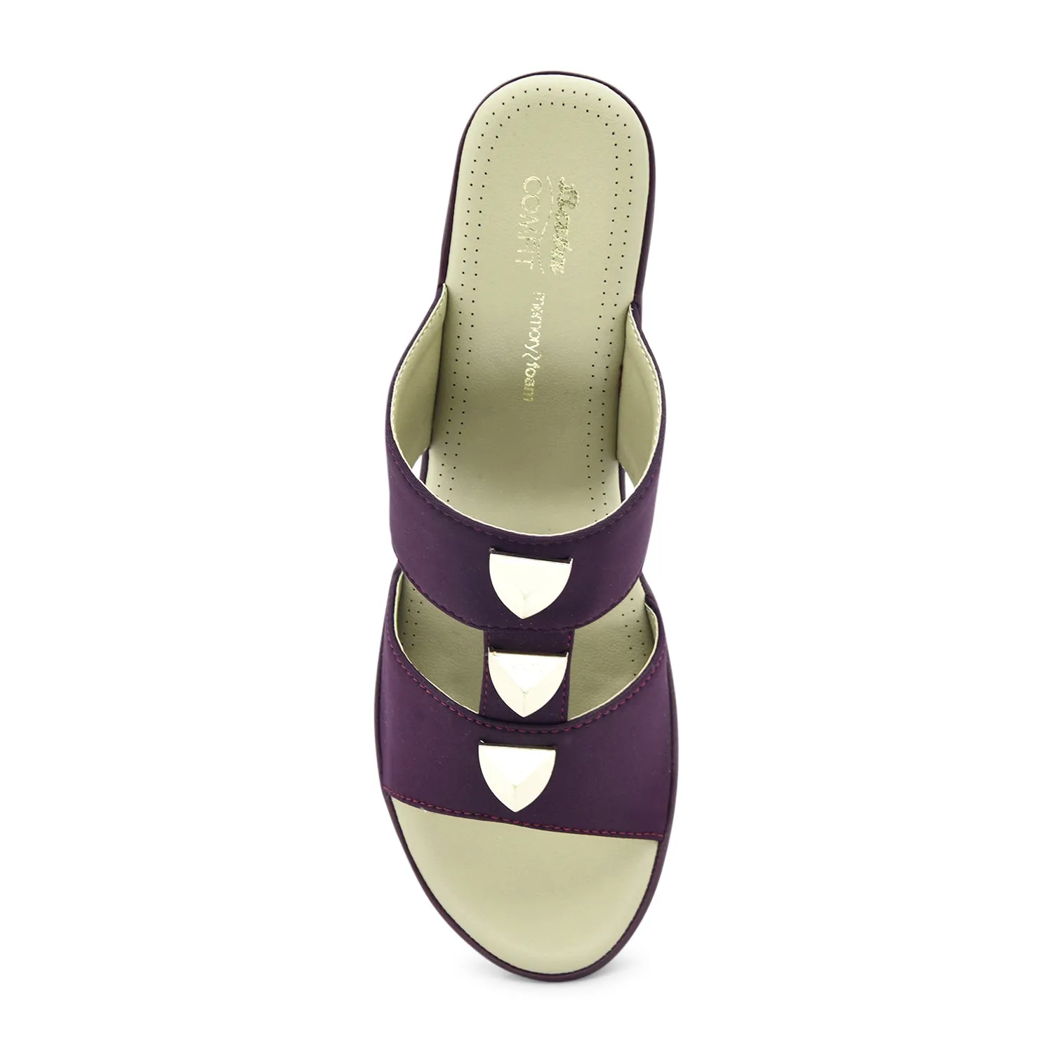 Bata Low-Heel Wedge Sandal for Women