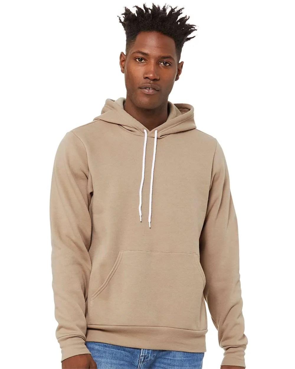 Bella   Canvas 3719 - Unisex Sponge Fleece Hoodie, Sweatshirt - 3719