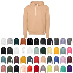 Bella   Canvas 3719 - Unisex Sponge Fleece Hoodie, Sweatshirt - 3719