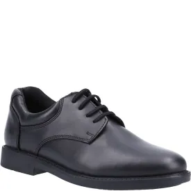 Black Tim Junior School Shoes