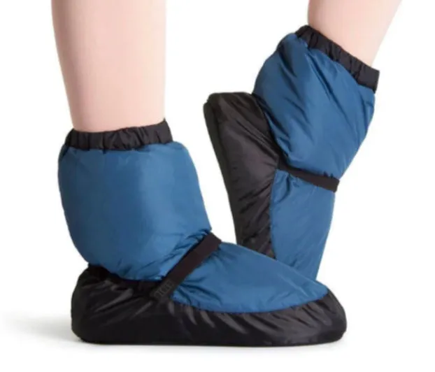 Bloch Women's Blue Warm Up Booties