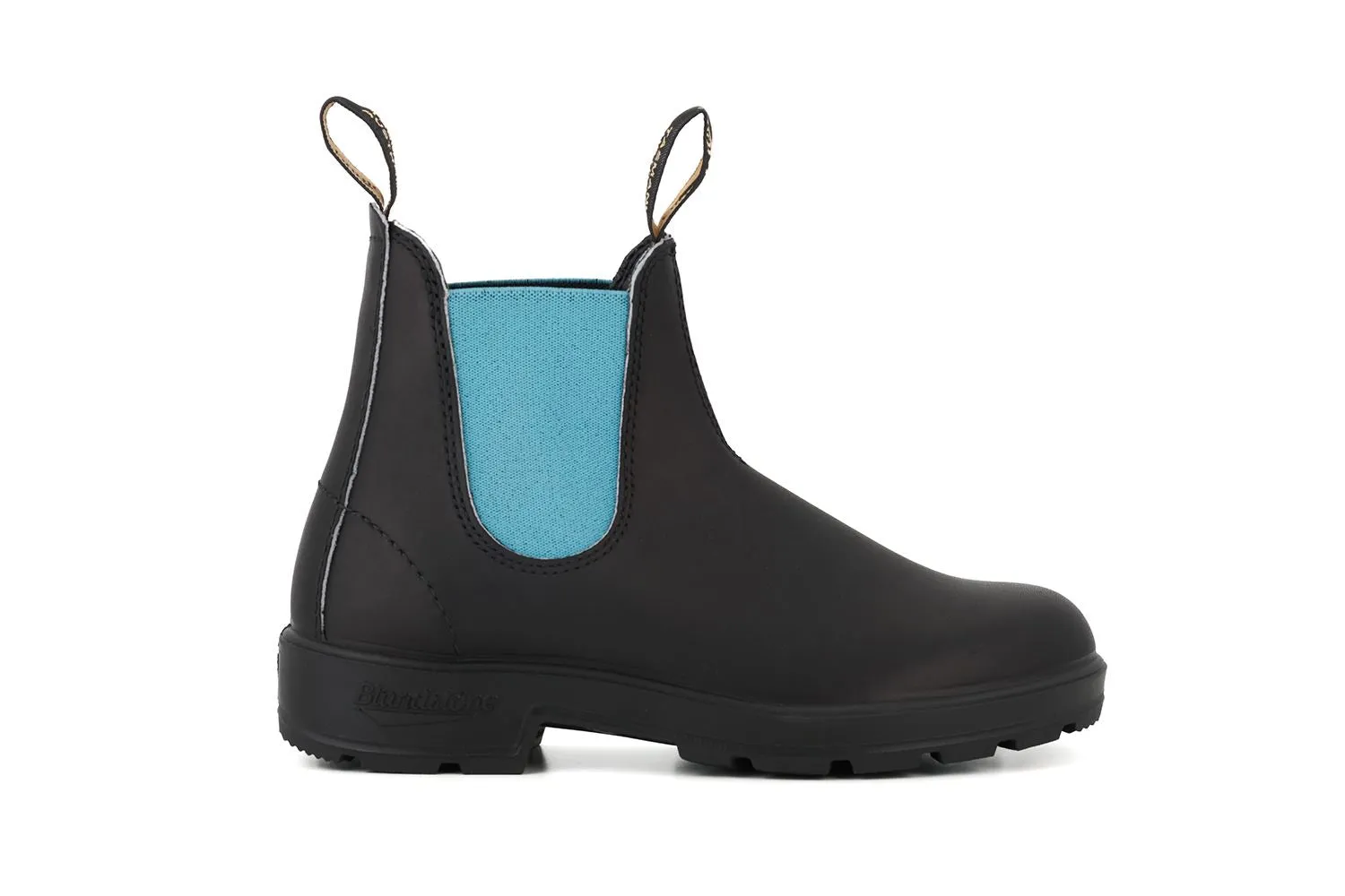 Blundstone 2207 Black Blue Slip On Chelsea Boots