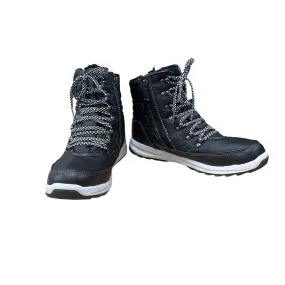 Boots Snow By Weatherproof In Black & White, Size: 10