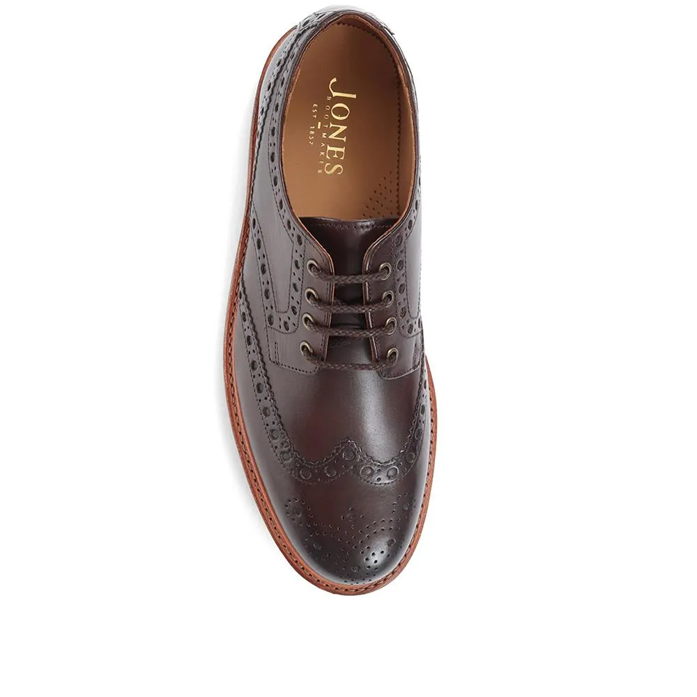 Bushwick Goodyear Welted Leather Brogues - BUSHWICK / 319 886