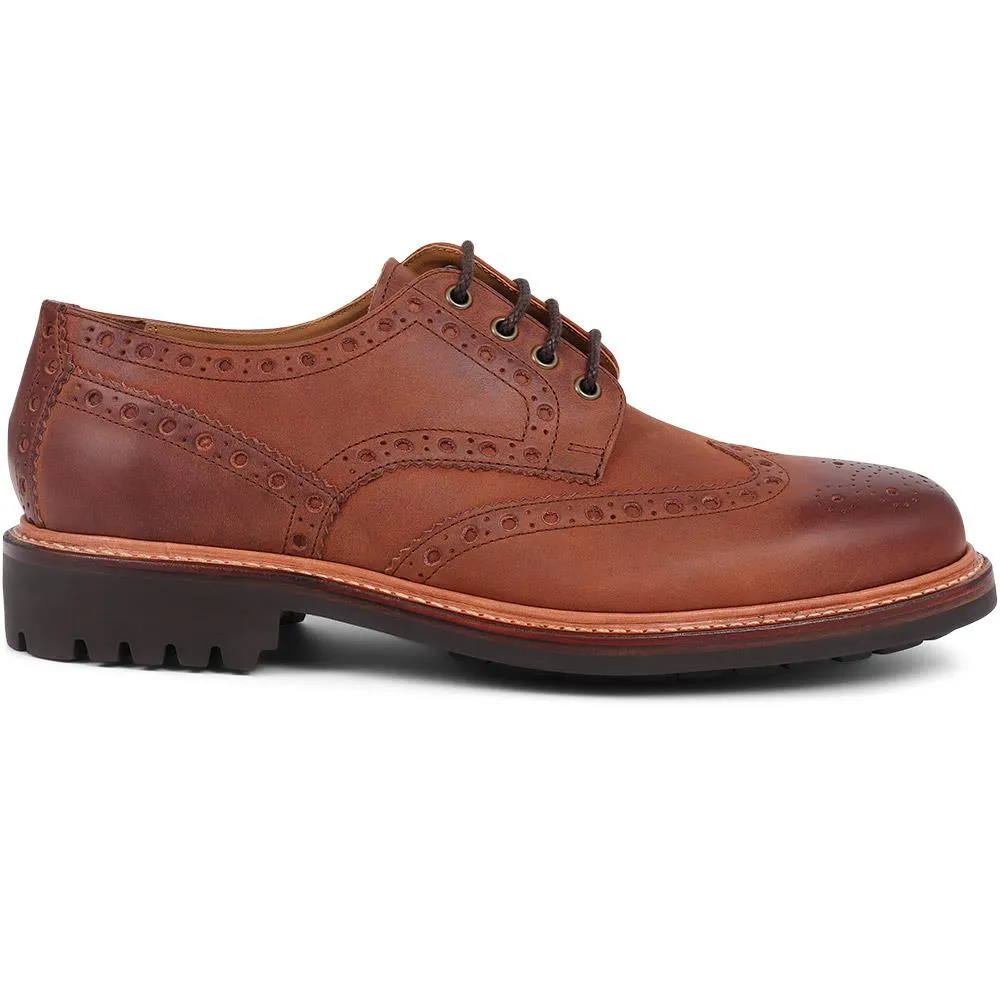 Bushwick Goodyear Welted Leather Brogues - BUSHWICK / 319 886