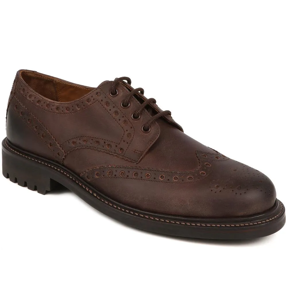 Bushwick Goodyear Welted Leather Brogues - BUSHWICK / 319 886