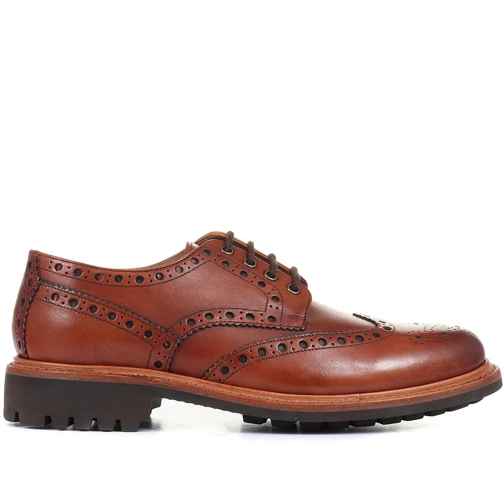 Bushwick Goodyear Welted Leather Brogues - BUSHWICK / 319 886