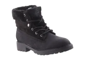 CARLY BLACK NUBUCK