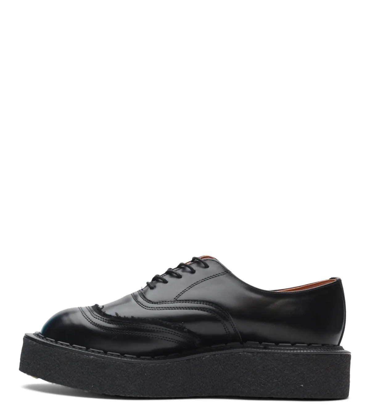 CdG Homme Plus x George Cox x John Moor Brogue Black