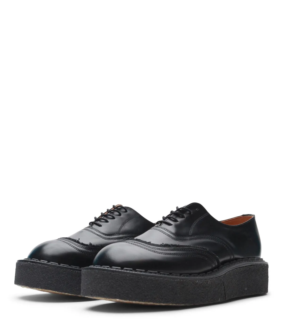 CdG Homme Plus x George Cox x John Moor Brogue Black