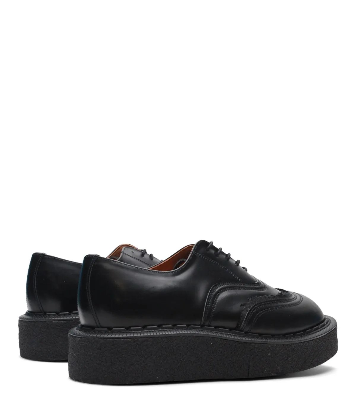 CdG Homme Plus x George Cox x John Moor Brogue Black