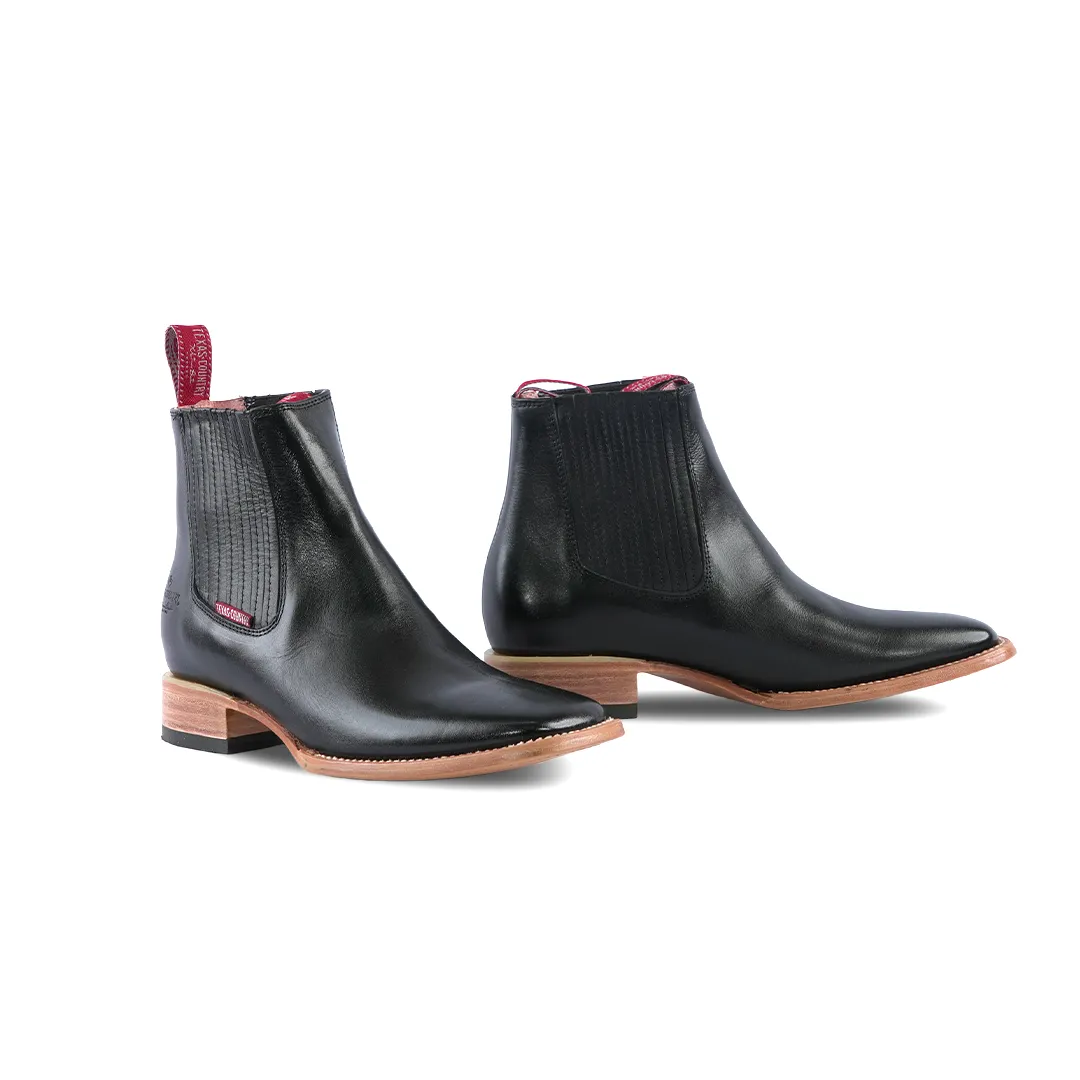 Chelsea Boot Square Toe Napa Black E1200