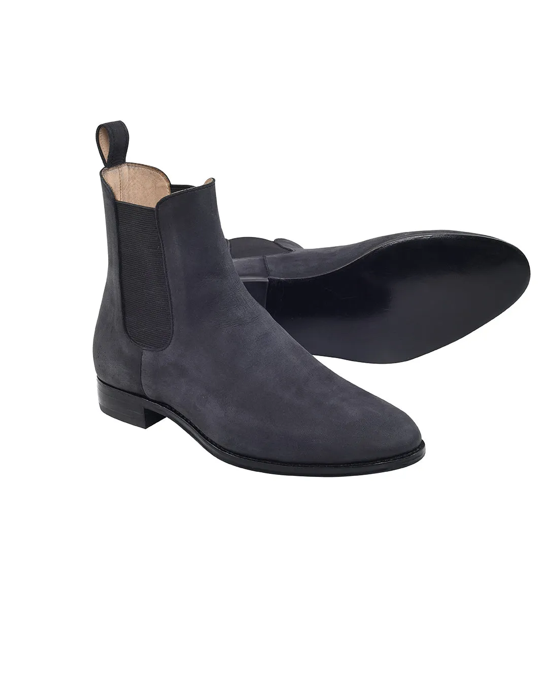 Chelsea Boots Nubuck Black