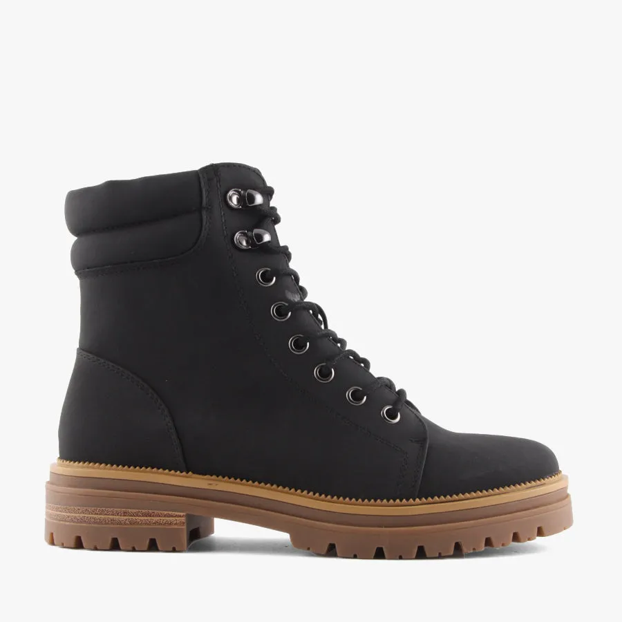 CHER BLACK NUBUCK