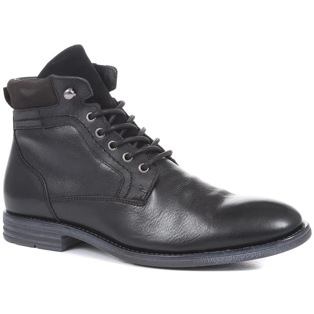 Docklands Leather Lace-Up Boots - DOCKLANDS / 321 008