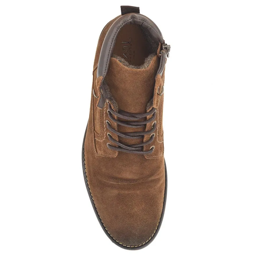 Docklands Leather Lace-Up Boots - DOCKLANDS / 321 008