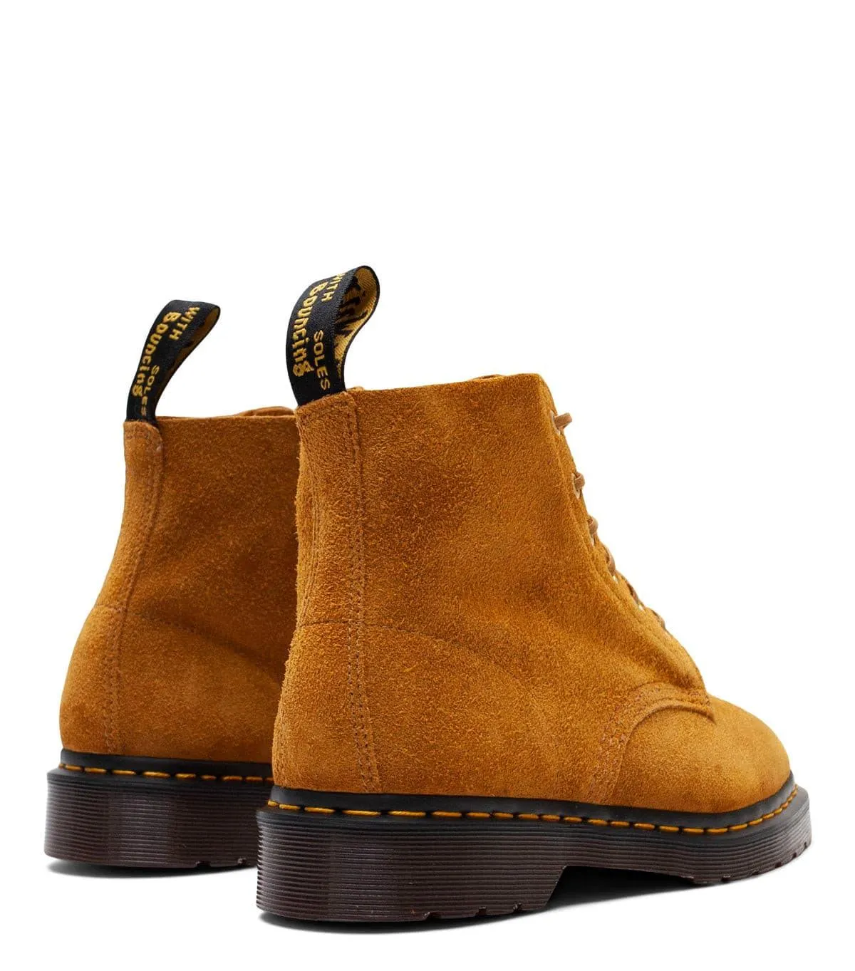 Dr. Martens 101 Suede Ankle Boot Tan