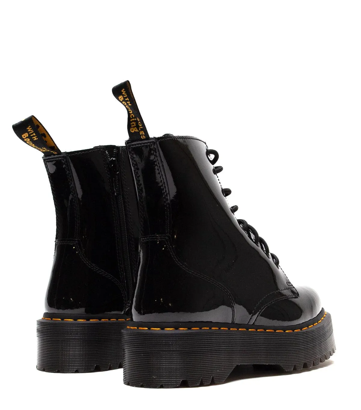 Dr. Martens Women's Jadon Hi Boot Black Patent