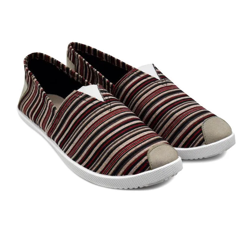 Emmy Chapisha Canvas Shoes - Red Multi Print