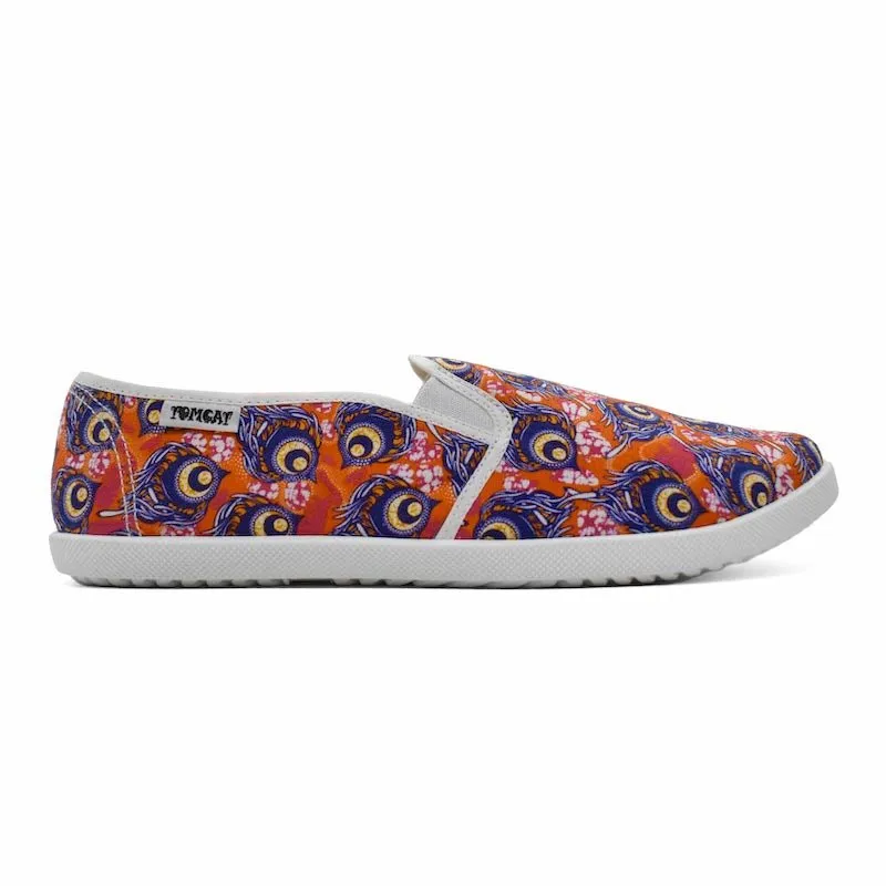 Emmy Salama Canvas Shoes - Multi Red