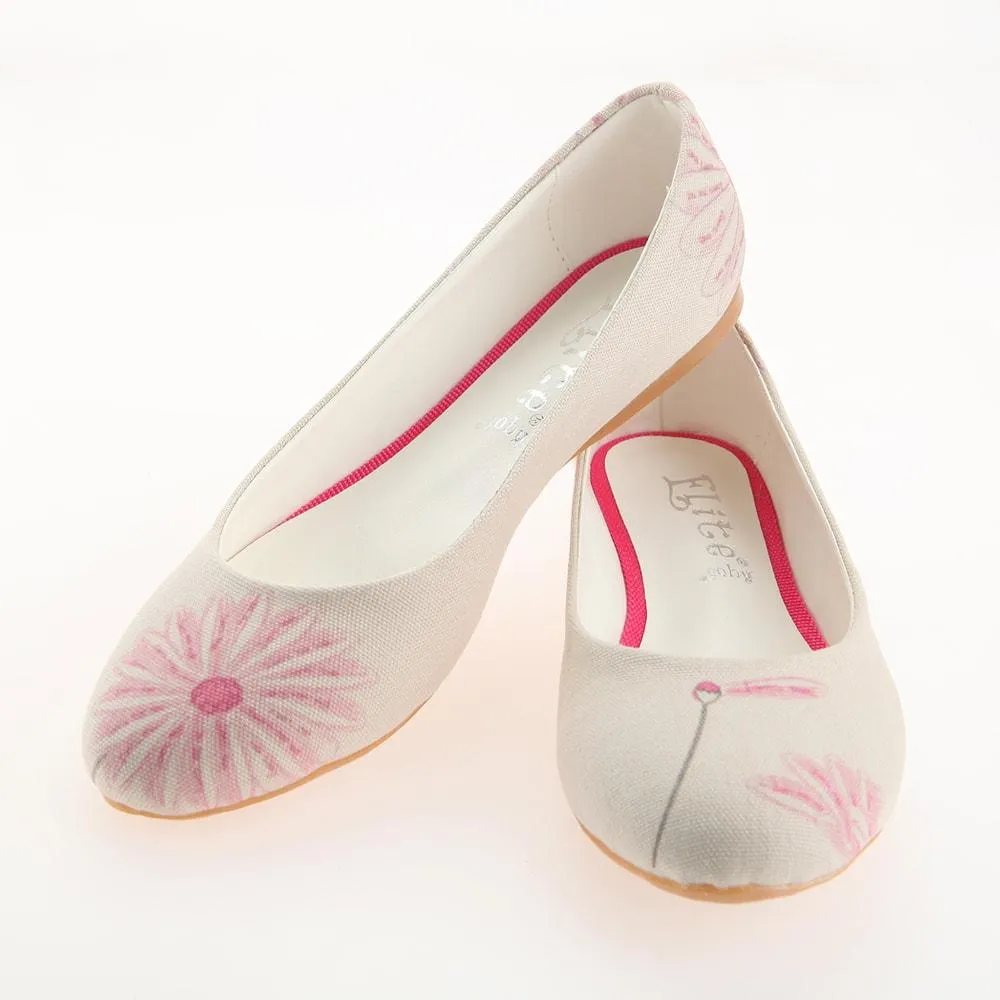 Flower Ballerinas Shoes 1121