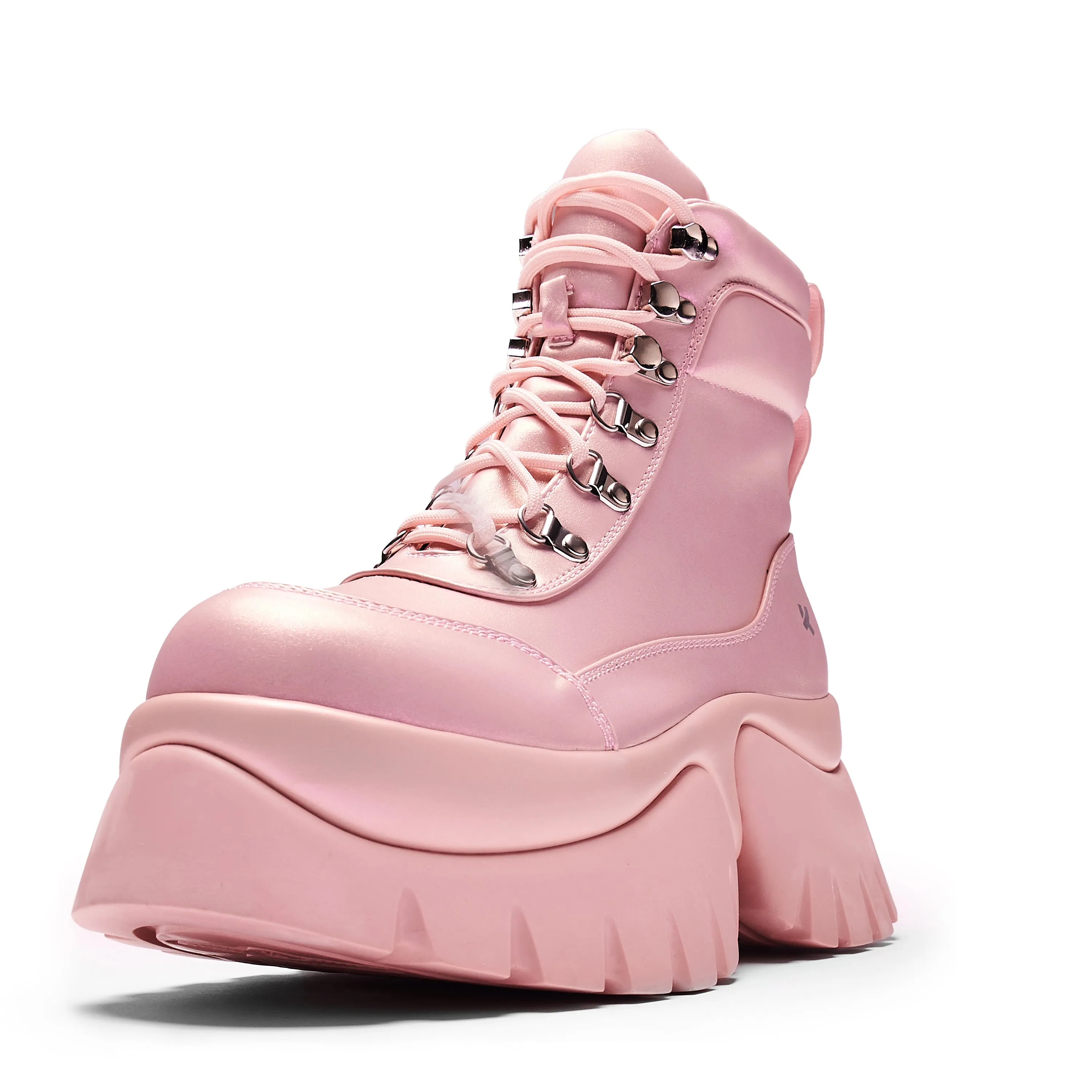 Gooey Bubblegum 'Monster' Platform Boots