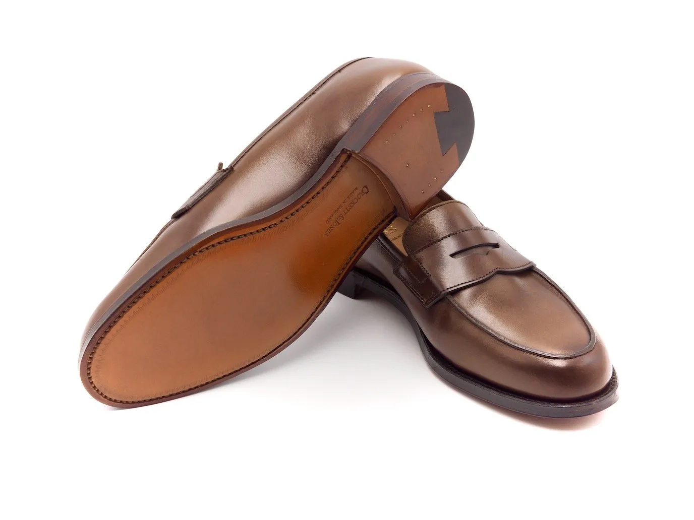 Grantham 2 Dark Brown Burnished Calf