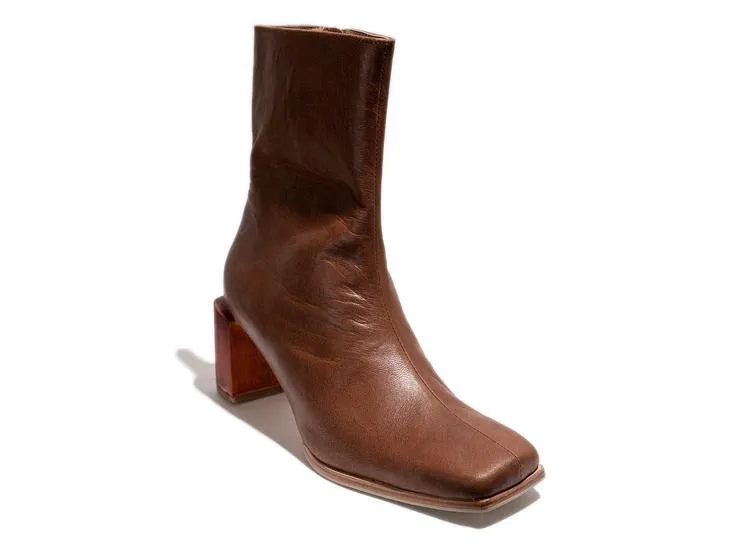 JAMES SMITH ORTONA BOOT IN BROWN VINTAGE