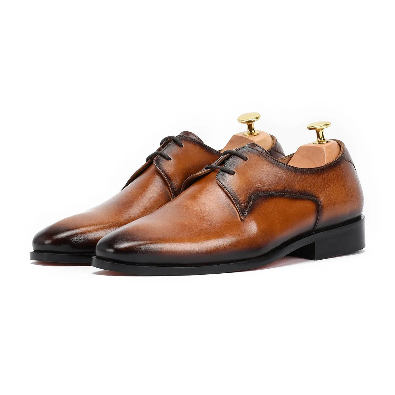 Jameson Tan Derby Shoes