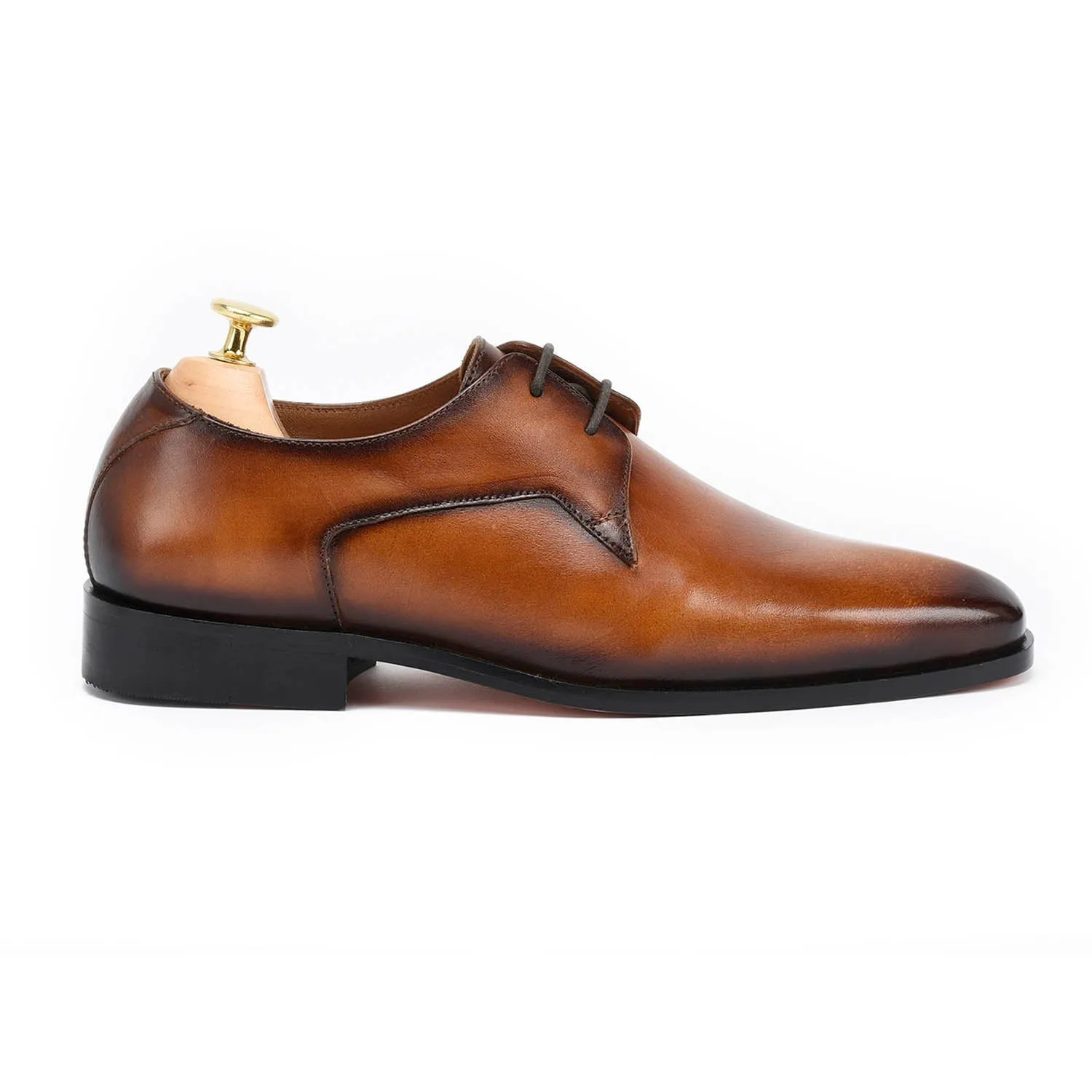 Jameson Tan Derby Shoes