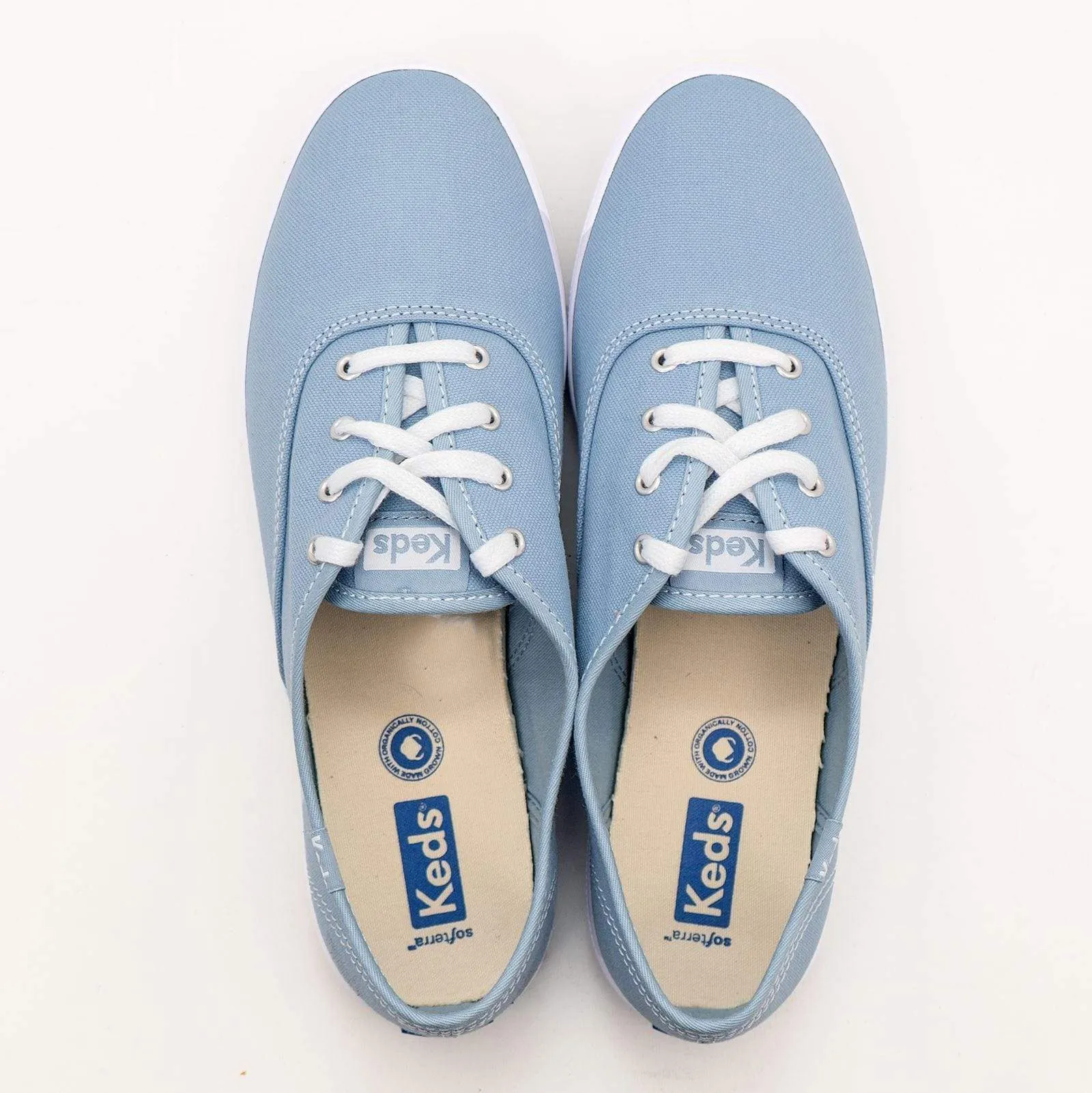 Keds Shoes Champion Ashley Blue Trainers