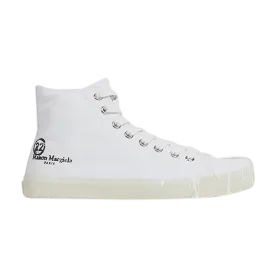 Maison Margiela Vandal Tabi Canvas High 'White Spill' sneakers, white