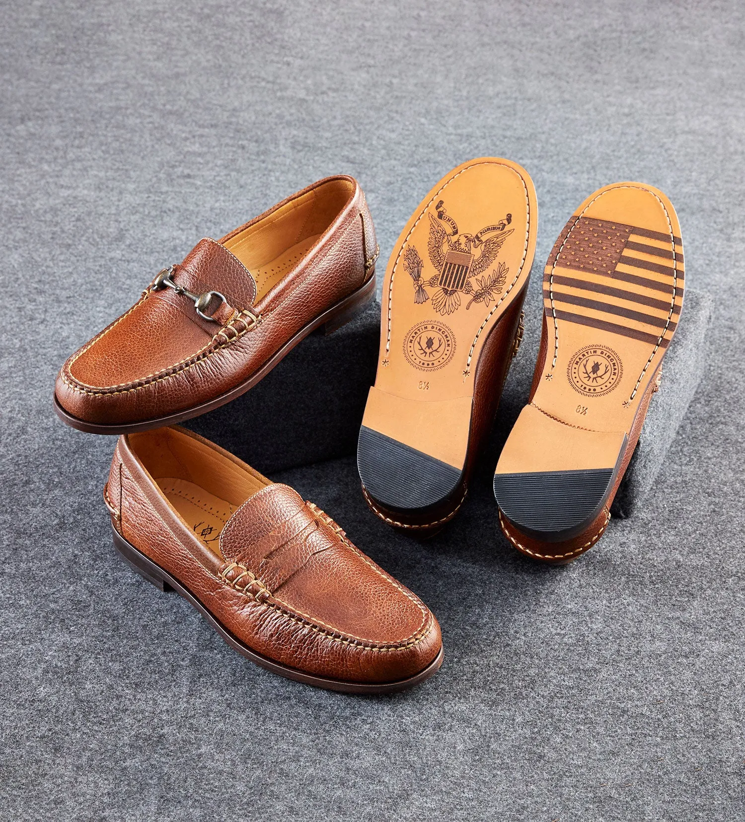 Martin Dingman All American Horse Bit Loafers