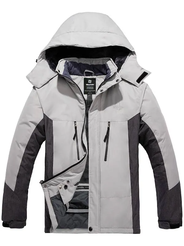 Men's Mountain Jacket Waterproof Winter Ski Coat Fleece Snowboarding Jackets Atna 012