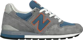 New Balance 996 Made In USA 'Retro Ski' Sneakers, Gray