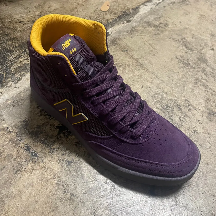 NEW BALANCE NUMERIC 440 HIGH (PURPLE/YELLOW) NM440HWE